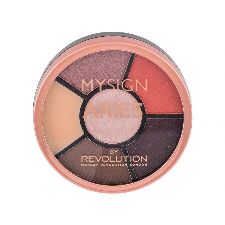 Makeup Revolution London My Sign Complete Eye Wheel Fard de pleoape pentru femei 4,8 g Nuanţă Aries