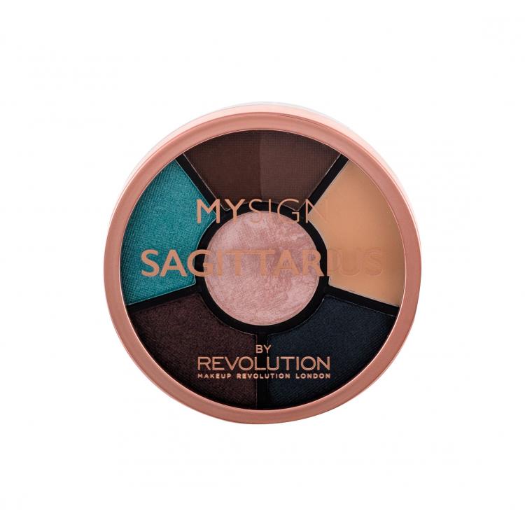 Makeup Revolution London My Sign Complete Eye Wheel Fard de pleoape pentru femei 4,8 g Nuanţă Sagittarius