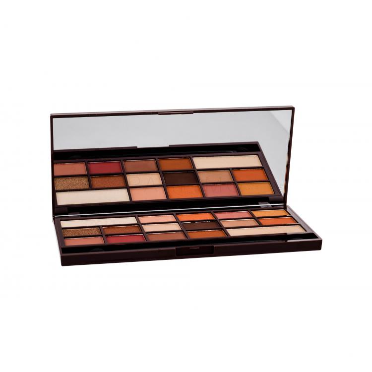 I Heart Revolution Chocolate Eyeshadow Palette Fard de pleoape pentru femei 22 g Nuanţă Chocolate Orange