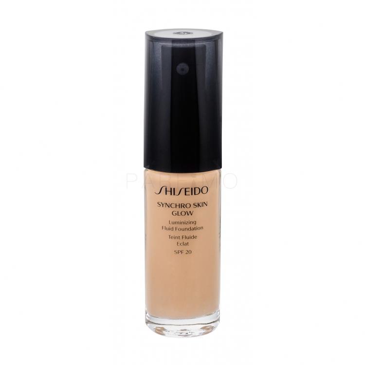 Shiseido Synchro Skin Glow SPF20 Fond de ten pentru femei 30 ml Nuanţă Rose 3