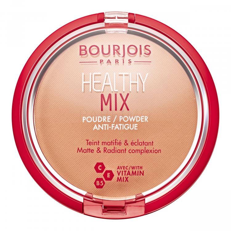 BOURJOIS Paris Healthy Mix Anti-Fatigue Pudră pentru femei 11 g Nuanţă 04 Light Bronze