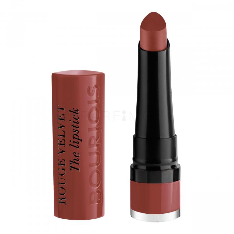 BOURJOIS Paris Rouge Velvet The Lipstick Ruj de buze pentru femei 2,4 g Nuanţă 24 Pari´sienne