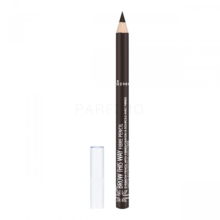 Rimmel London Brow This Way Fibre Pencil Creion pentru femei 1,08 g Nuanţă 003 Dark
