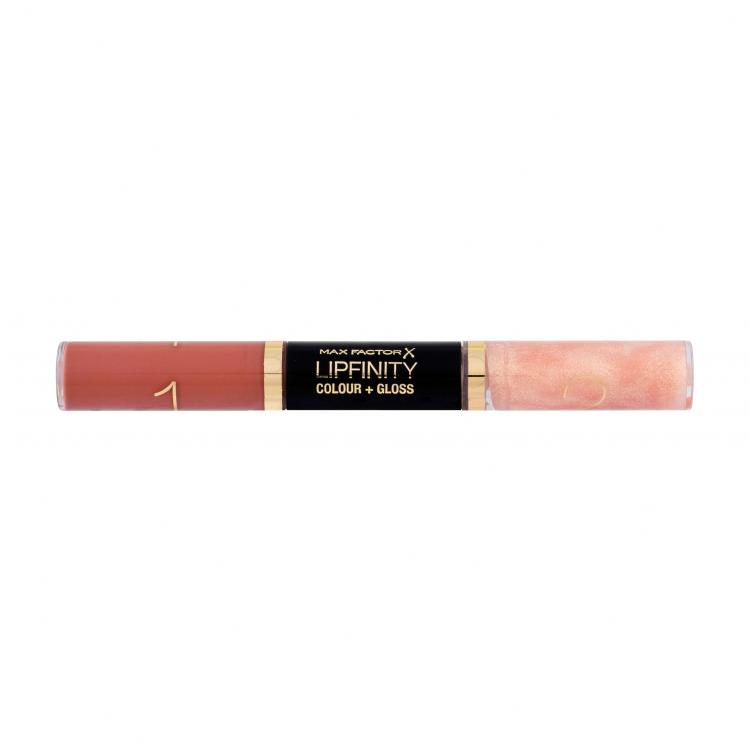 Max Factor Lipfinity Colour + Gloss Ruj de buze pentru femei 2x3 ml Nuanţă 620 Eternal Nude