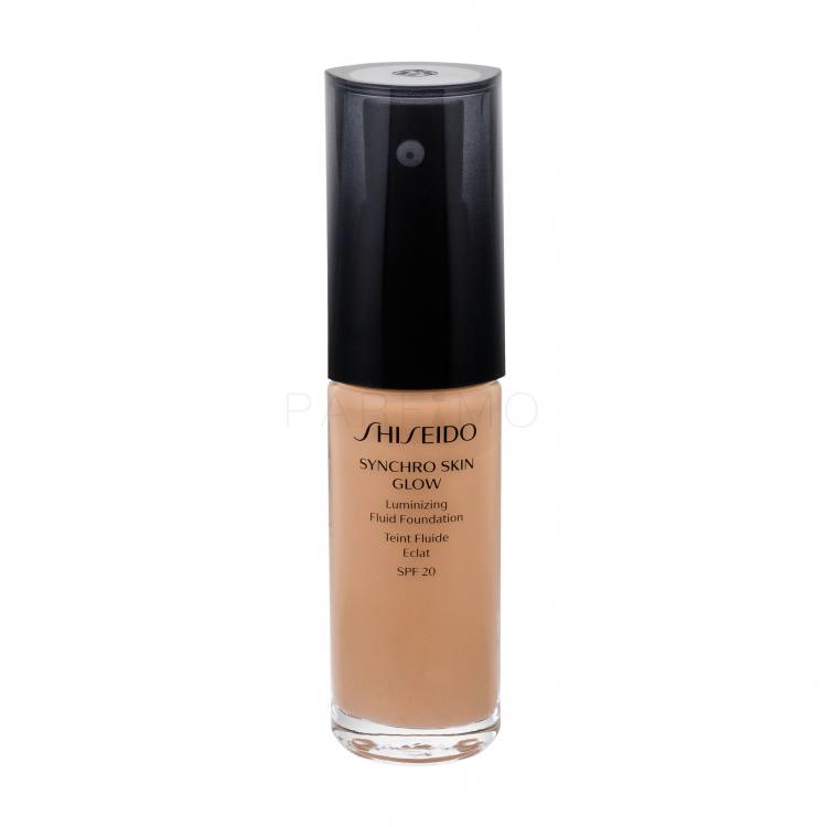 Shiseido Synchro Skin Glow SPF20 Fond de ten pentru femei 30 ml Nuanţă Rose 4