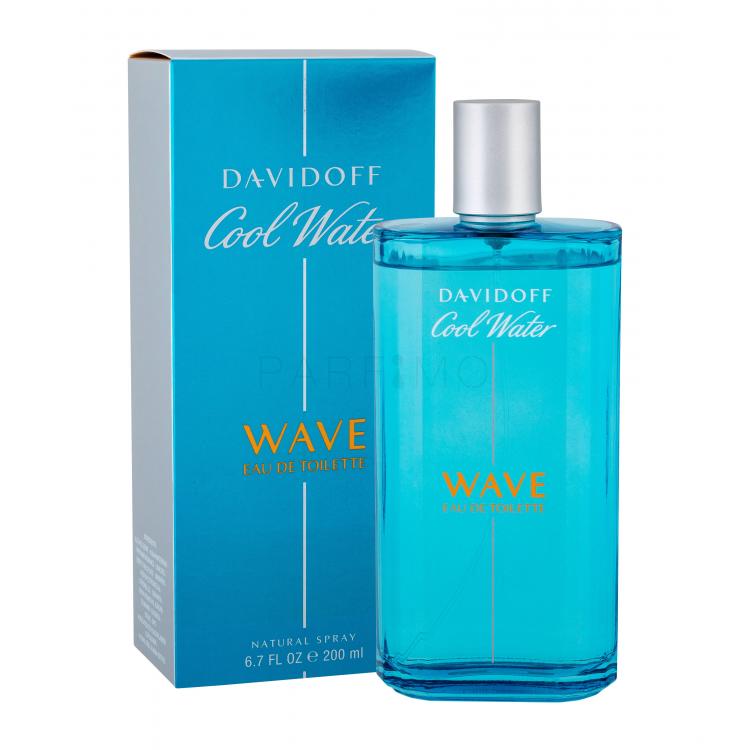 Davidoff Cool Water Wave Apă de toaletă pentru bărbați 200 ml