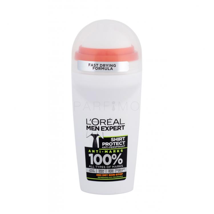 L&#039;Oréal Paris Men Expert Shirt Protect 48H Antiperspirant pentru bărbați 50 ml