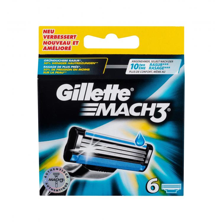 Gillette Mach3 Rezerve lame pentru bărbați 6 buc