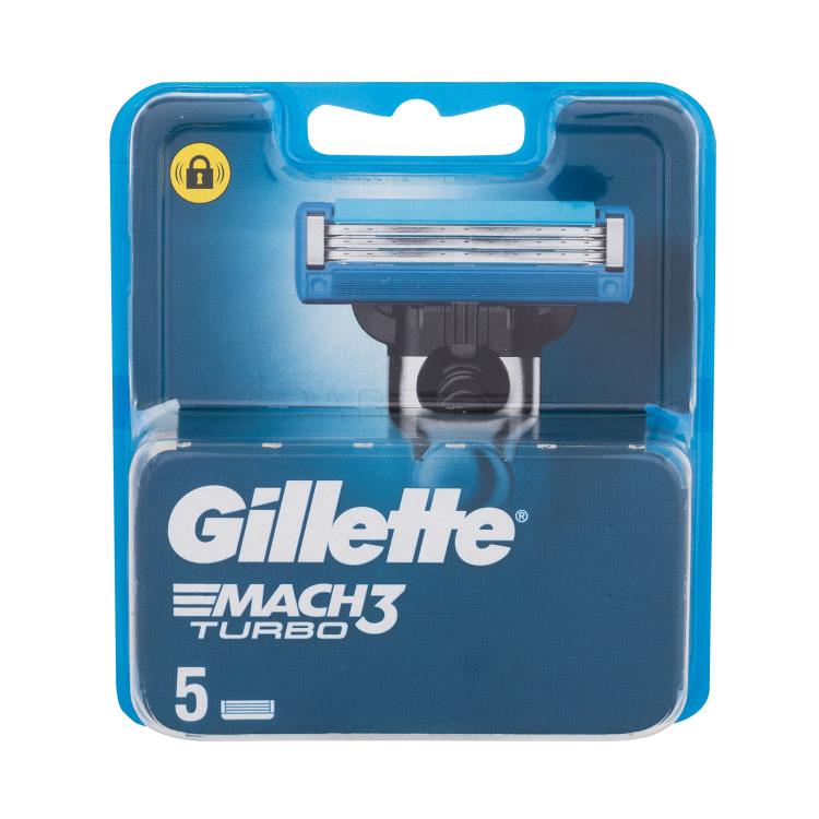 Gillette Mach3 Turbo Rezerve lame pentru bărbați Set