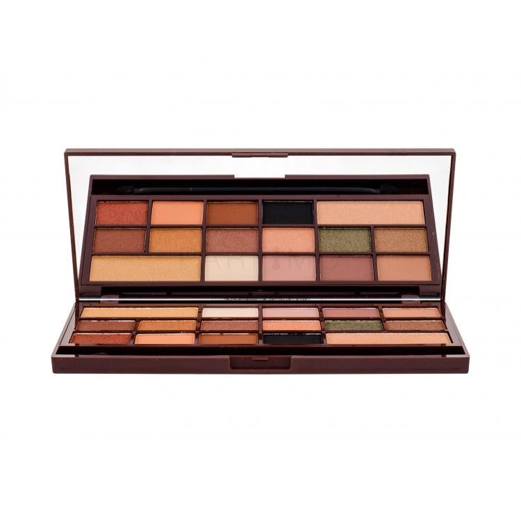 I Heart Revolution Chocolate Eyeshadow Palette Fard de pleoape pentru femei 21,96 g Nuanţă 24k Gold