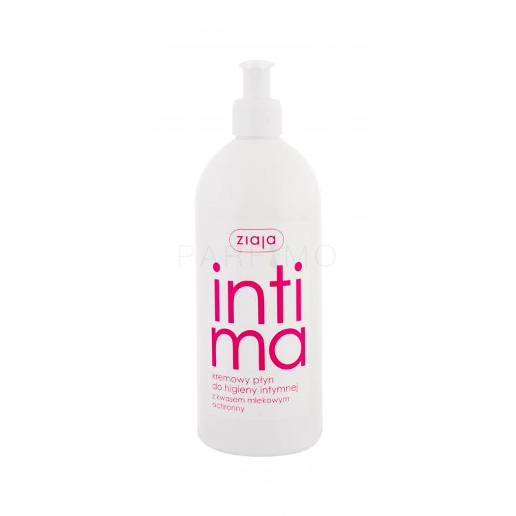 Ziaja Intimate Creamy Wash With Lactic Acid Igiena intimă pentru femei 500 ml