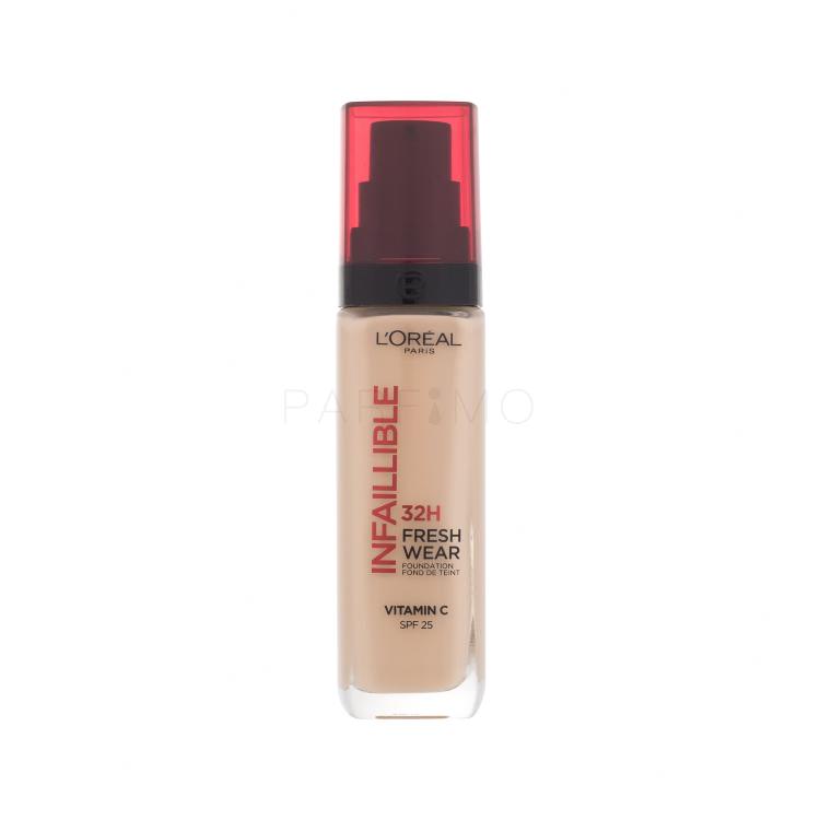 L&#039;Oréal Paris Infaillible 32H Fresh Wear SPF25 Fond de ten pentru femei 30 ml Nuanţă 125
