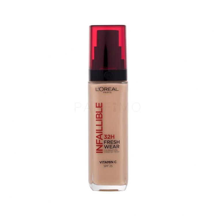 L&#039;Oréal Paris Infaillible 32H Fresh Wear SPF25 Fond de ten pentru femei 30 ml Nuanţă 220