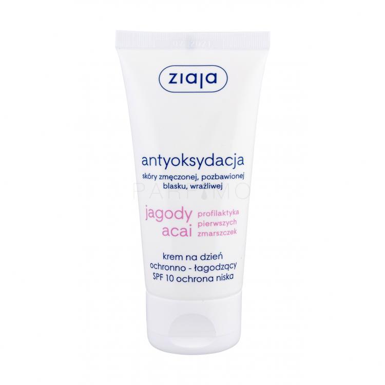 Ziaja Acai Berry Antioxidation SPF10 Cremă de zi pentru femei 50 ml
