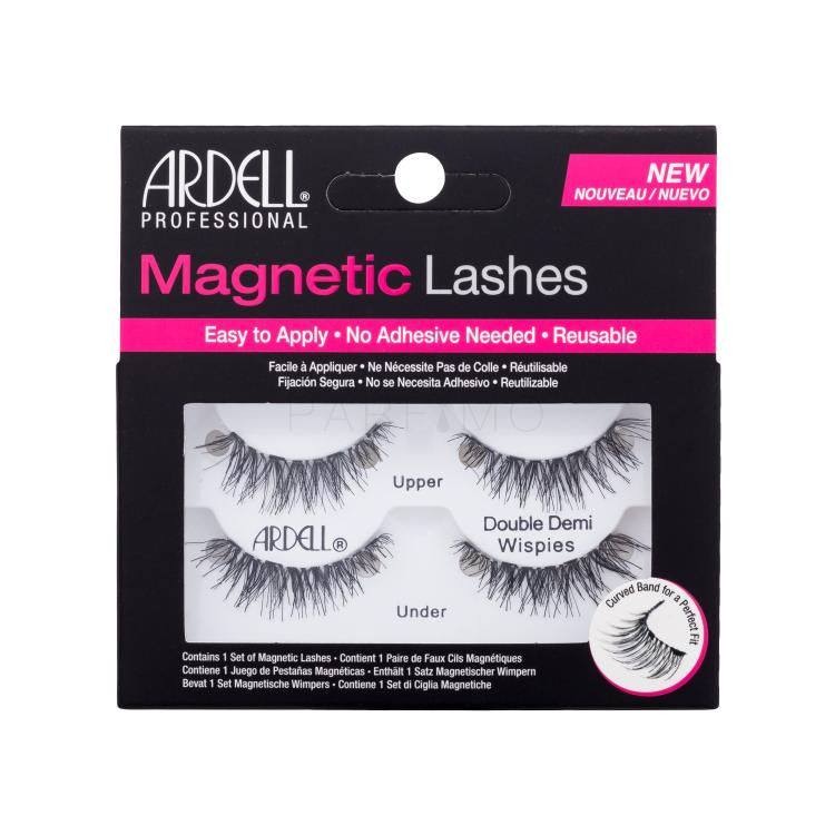 Ardell Magnetic Double Demi Wispies Gene false pentru femei 1 buc Nuanţă Black