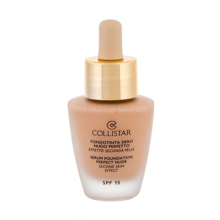 Collistar Serum Foundation Perfect Nude SPF15 Fond de ten pentru femei 30 ml Nuanţă 1 Ivory