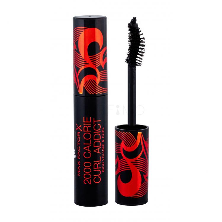 Max Factor 2000 Calorie Curl Addict Mascara pentru femei 11 ml Nuanţă Black