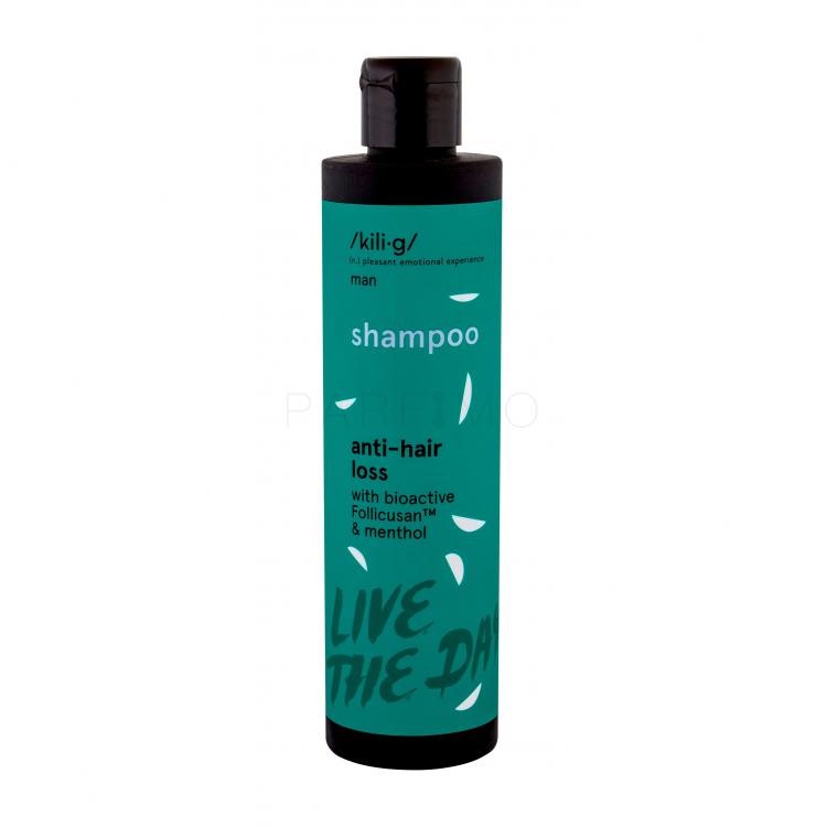 kili·g man Anti-Hair Loss Șampon pentru bărbați 250 ml