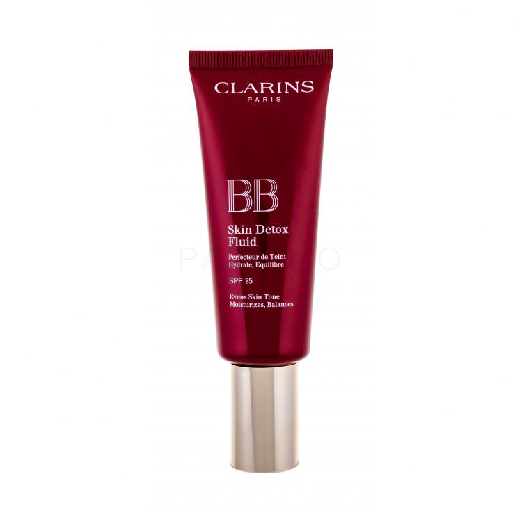 Clarins BB Skin Detox Fluid SPF25 Cremă BB pentru femei 45 ml Nuanţă 02 Medium