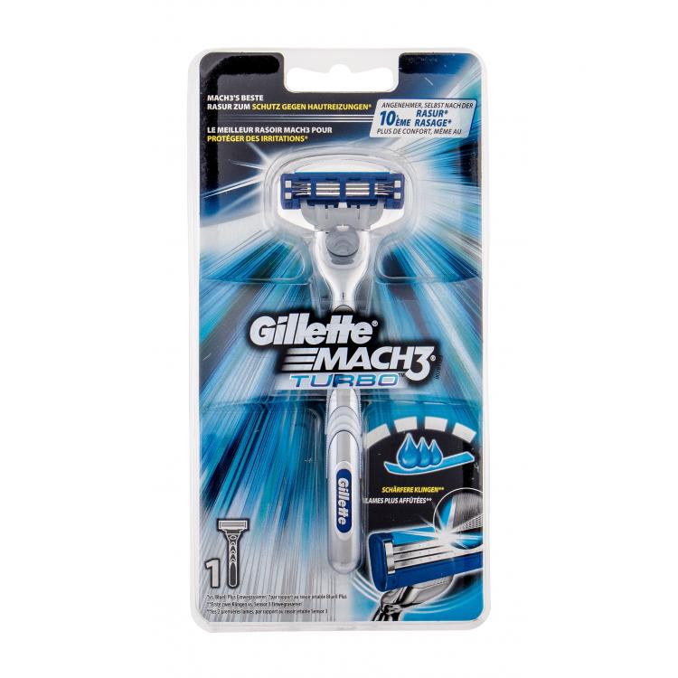 Gillette Mach3 Turbo Aparate de ras pentru bărbați 1 buc