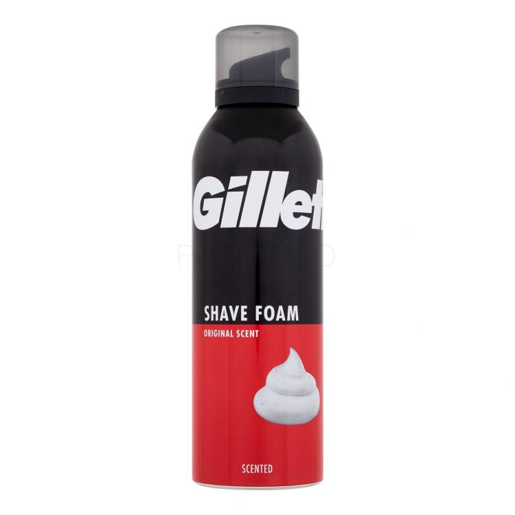 Gillette Shave Foam Original Scent Spumă de ras pentru bărbați 200 ml
