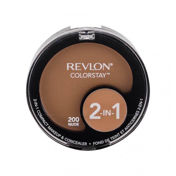 Revlon Colorstay 2-In-1 Fond de ten pentru femei 12,3 g Nuanţă 200 Nude