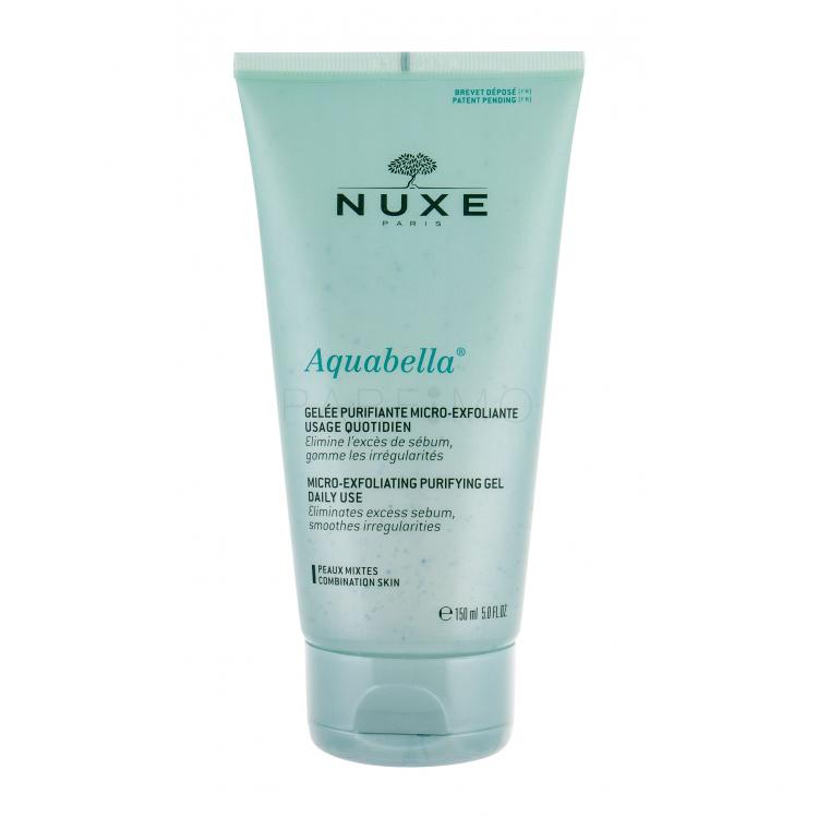 NUXE Aquabella Micro Exfoliating Purifying Gel Gel demachiant pentru femei 150 ml