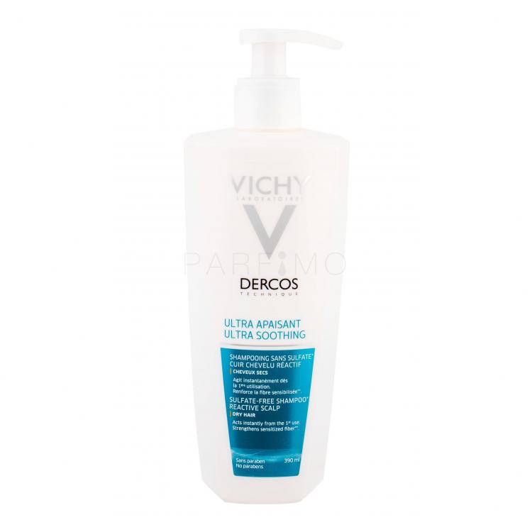 Vichy Dercos Ultra Soothing Dry Hair Șampon pentru femei 390 ml