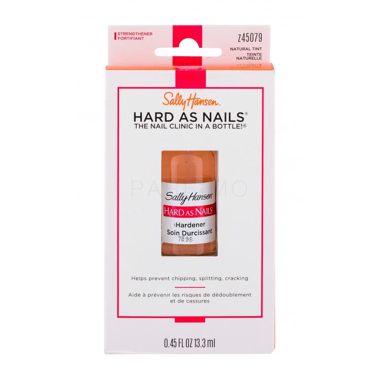 Sally Hansen Hard As Nails Hardener Lac de unghii pentru femei 13,3 ml Nuanţă Natural Tint