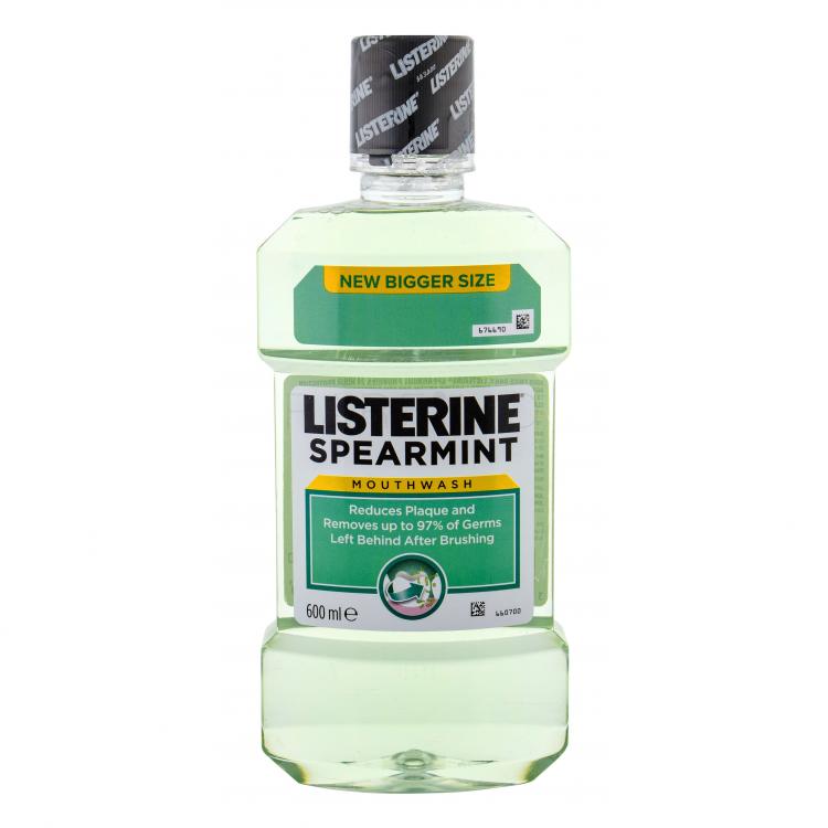 Listerine Spearmint Mouthwash Apă de gură 600 ml