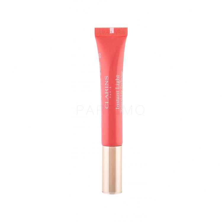 Clarins Instant Light Natural Lip Perfector Luciu de buze pentru femei 12 ml Nuanţă 05 Candy Shimmer