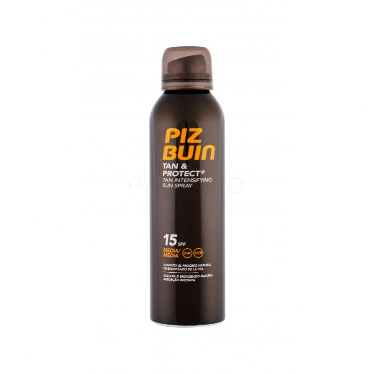 PIZ BUIN Tan &amp; Protect Tan Intensifying Sun Spray SPF15 Pentru corp 150 ml
