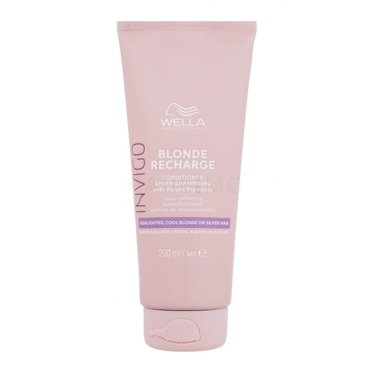Wella Professionals Invigo Blonde Recharge Balsam de păr pentru femei 200 ml Nuanţă Cool