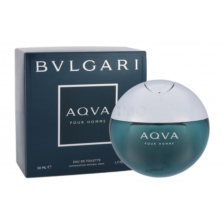 Bvlgari Aqva Pour Homme Apă de toaletă pentru bărbați 50 ml