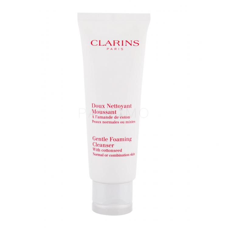 Clarins Gentle Foaming Cleanser Normal Skin Spumă facială pentru femei 125 ml