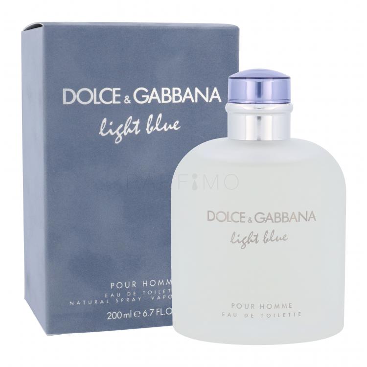 Dolce&amp;Gabbana Light Blue Pour Homme Apă de toaletă pentru bărbați 200 ml