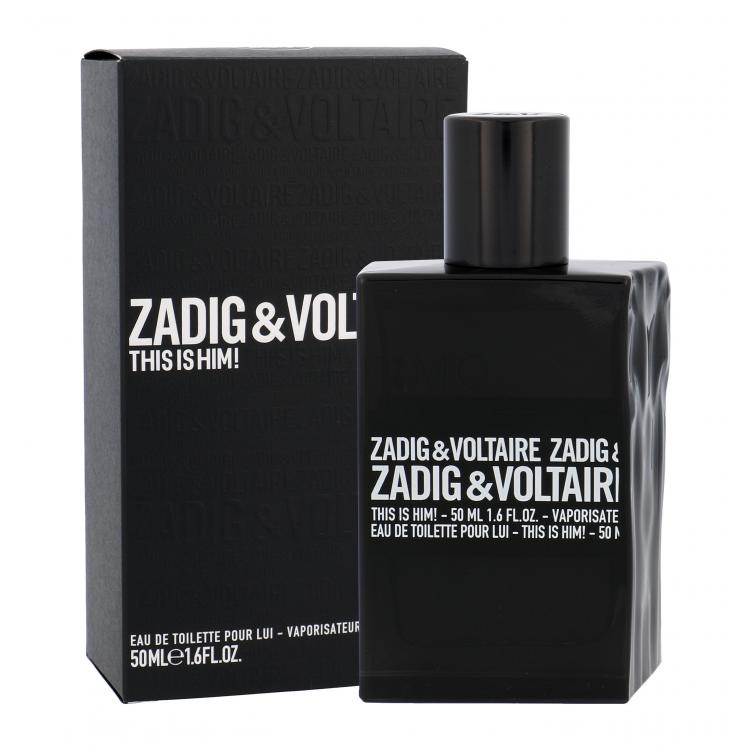 Zadig &amp; Voltaire This is Him! Apă de toaletă pentru bărbați 50 ml