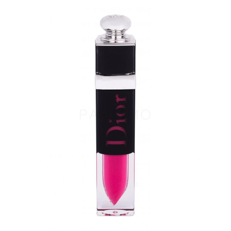 Dior Dior Addict Lacquer Plump Ruj de buze pentru femei 5,5 ml Nuanţă 676 Dior Fever