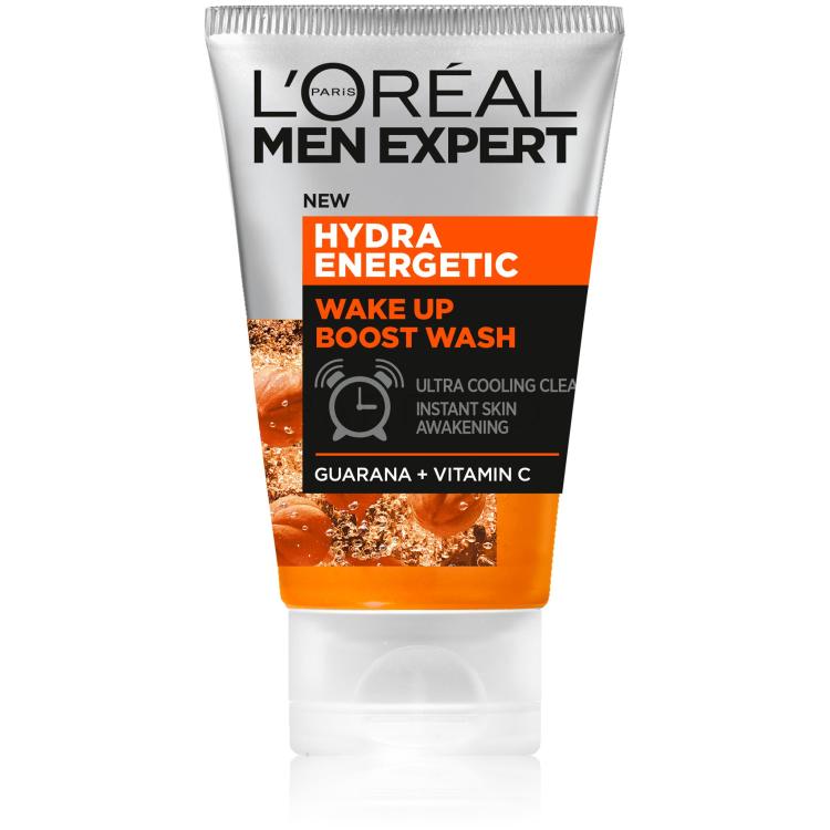 L&#039;Oréal Paris Men Expert Hydra Energetic Wake-Up Effect Gel demachiant pentru bărbați 100 ml