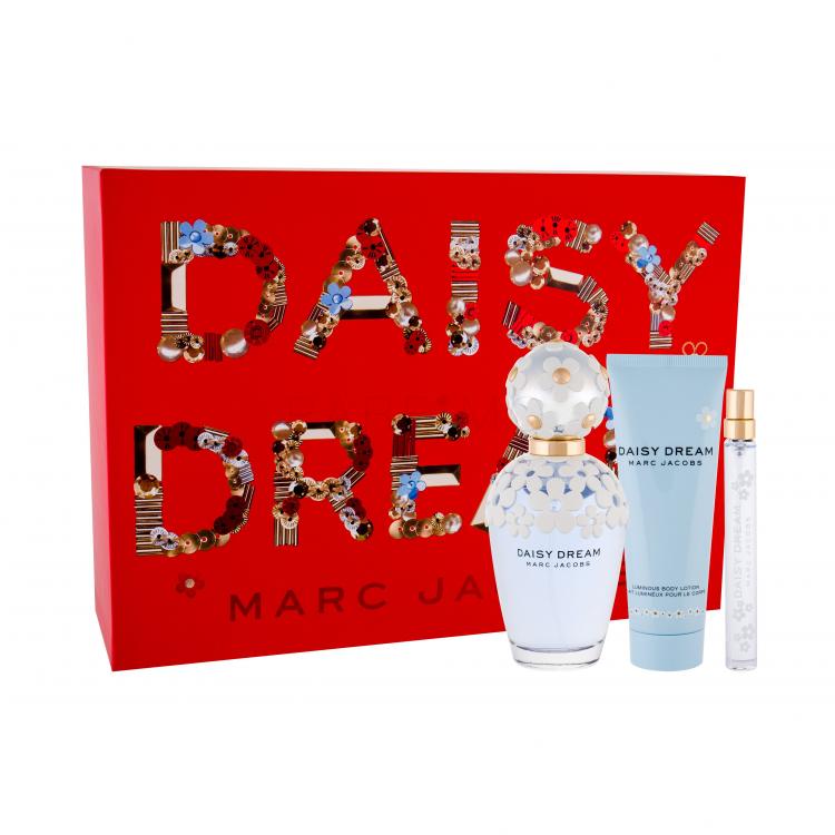 Marc Jacobs Daisy Dream Set cadou apa de toaleta 100 ml + lotiune de corp 75 ml + apa de toaleta 10 ml