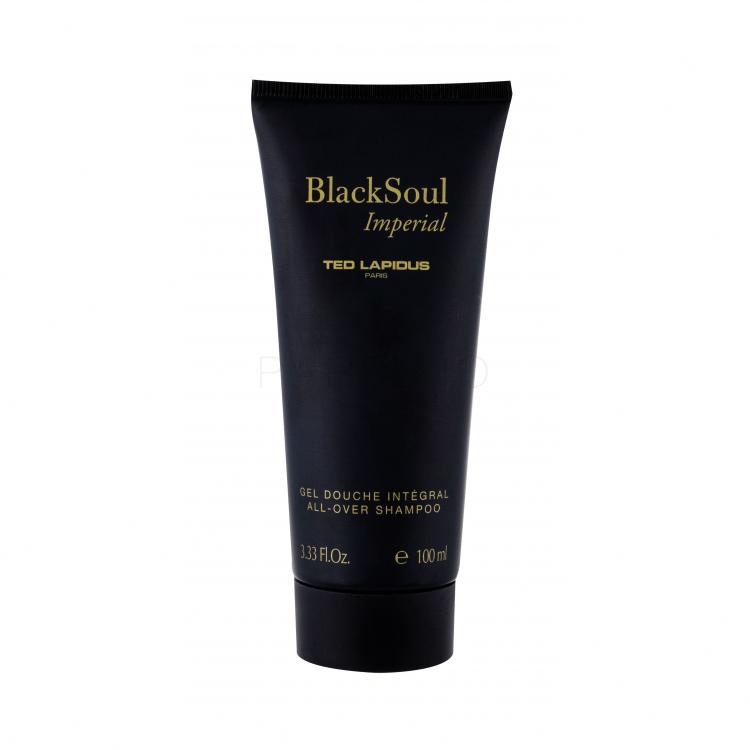 Ted Lapidus Black Soul Imperial Gel de duș pentru bărbați 100 ml
