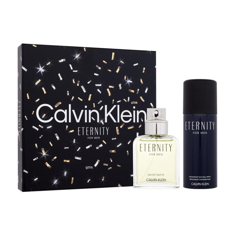 Calvin Klein Eternity Set cadou Apa de toaleta 100 ml + Deodorant 150 ml