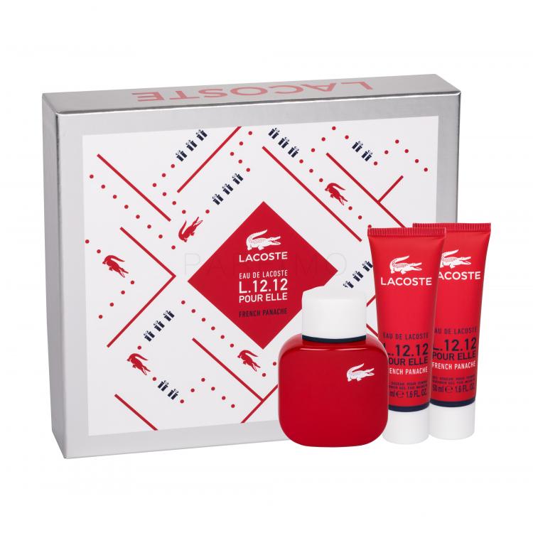 Lacoste L.12.12 French Panache Set cadou Apa de toaleta 50 ml + Gel de dus 2 x 50 ml